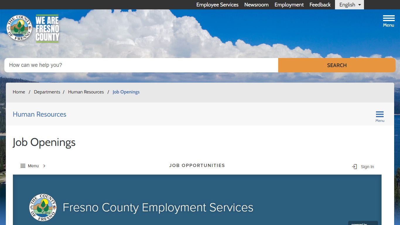 Job Openings - County of Fresno